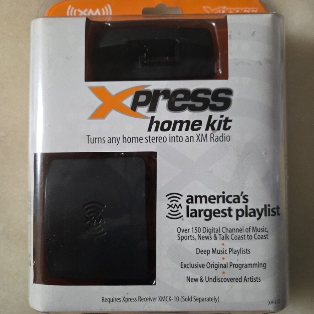 XM Satellite Radio VEHICLE KIT for Xpress Receiver~music sports playlists~NEW